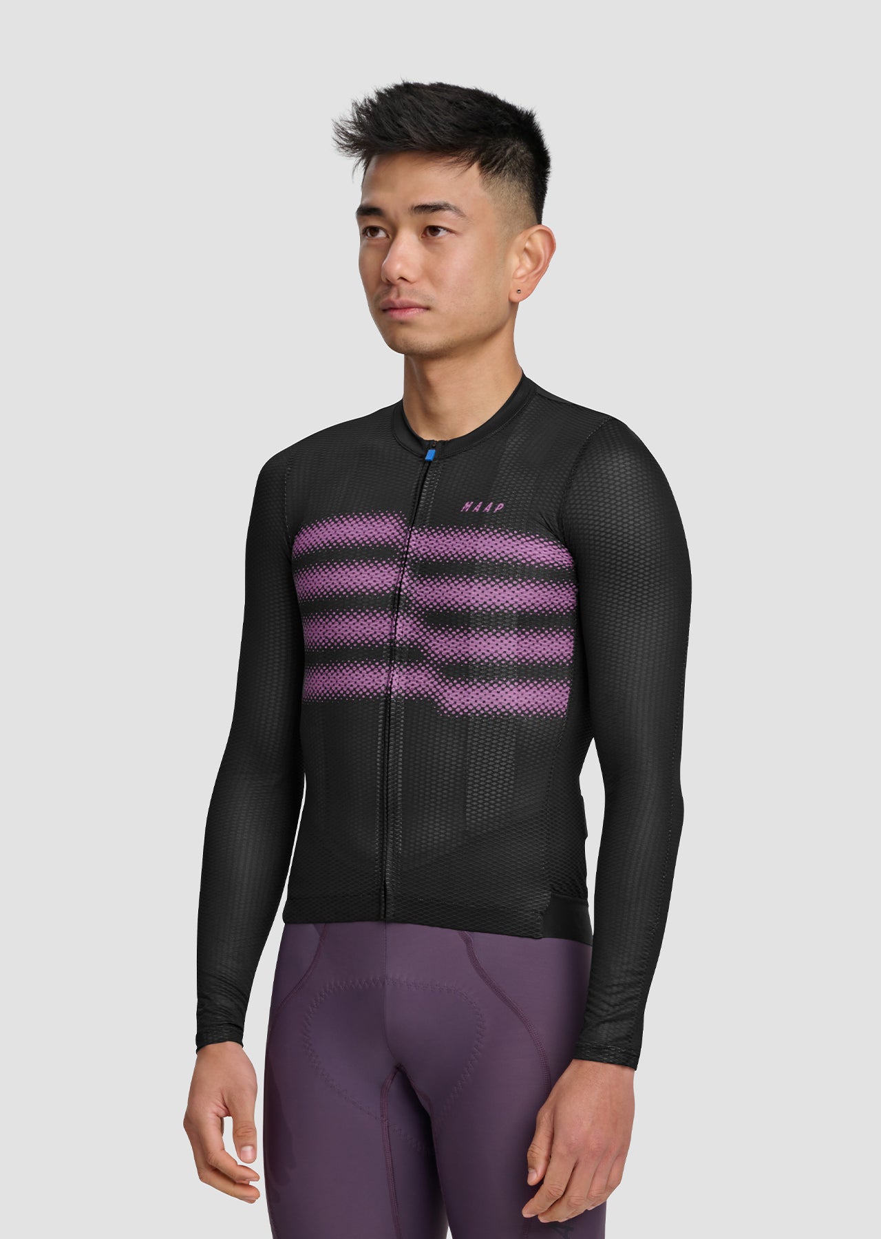 Blurred Out Ultralight Pro LS Jersey
